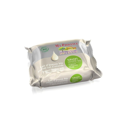 Ma Provence Organic Soap with Donkey Milk and Almond Scent 2.65 oz (75 g)