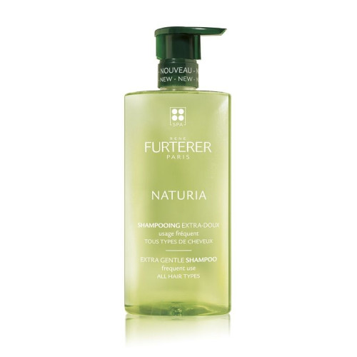 Rene Furterer Naturia Shampoo for Frequent Use for All Hair Types 16.91 fl oz (500 ml)
