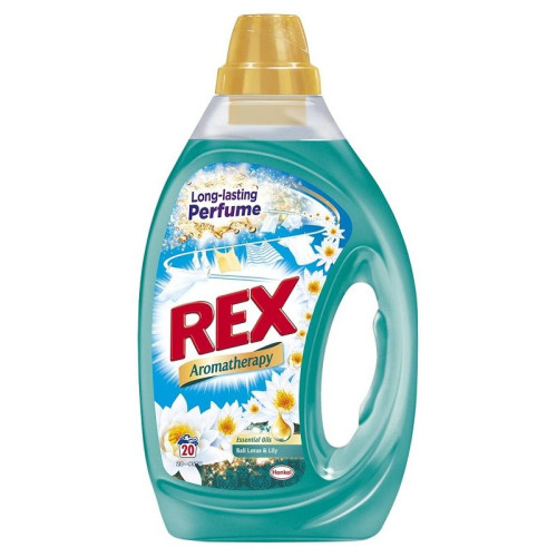Rex Aromatherapy Bali Lotus and Lily Liquid Laundry Detergent for White Fabrics 33.81 fl oz (1000 ml)