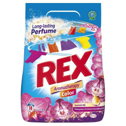 Rex Aromatherapy Color Malaysian Orchid and Sandalwood Powder Laundry Detergent for Colored Fabrics 2.58 lb (1170 g)