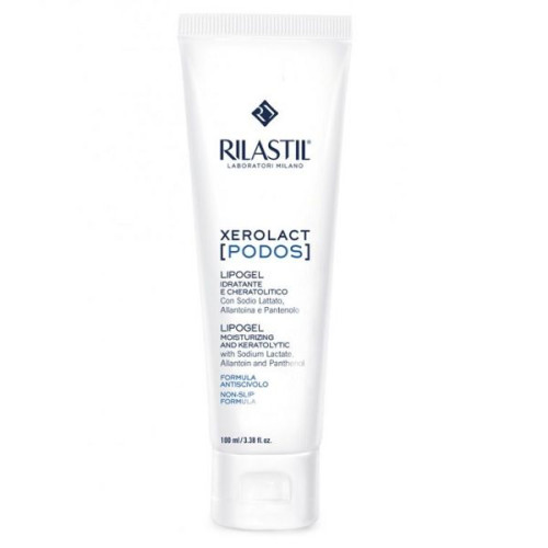 Rilastil Xerolact Podos Moisturizing and Repairing Lipogel for Feet 3.38 fl oz (100 ml)