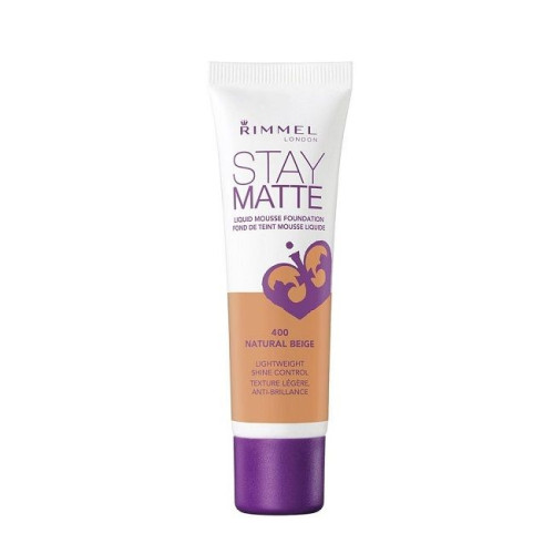 Rimmel Stay Matte Mattifying Foundation Natural Beige 400