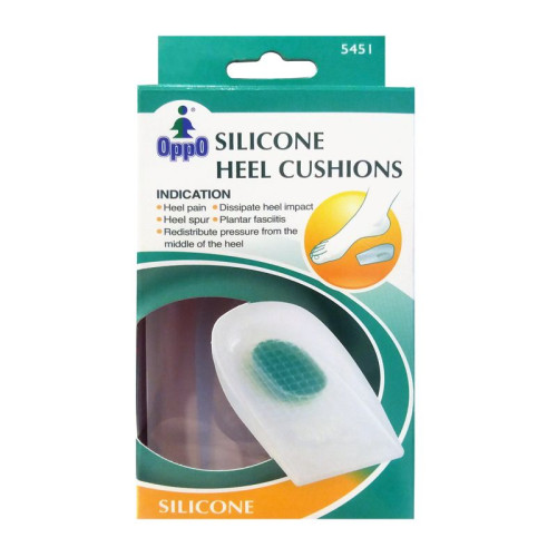 Oppo Silicone Orthopedic Heel Pads Size 2 2 pcs