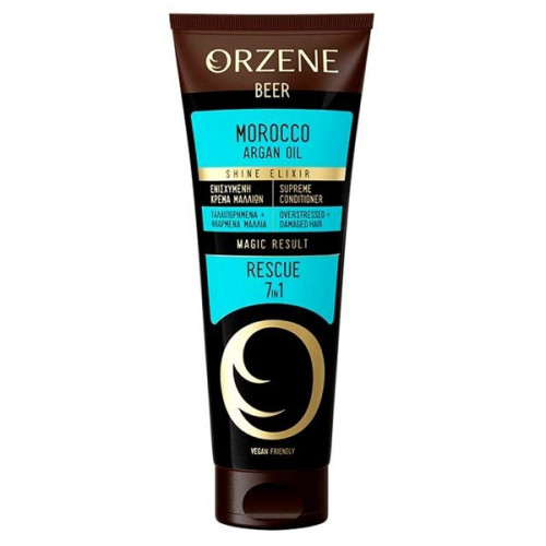 Orzene Beer Morocco Argan Oil Conditioner for Damaged and Stressed Hair 8.45 fl oz (250 ml)