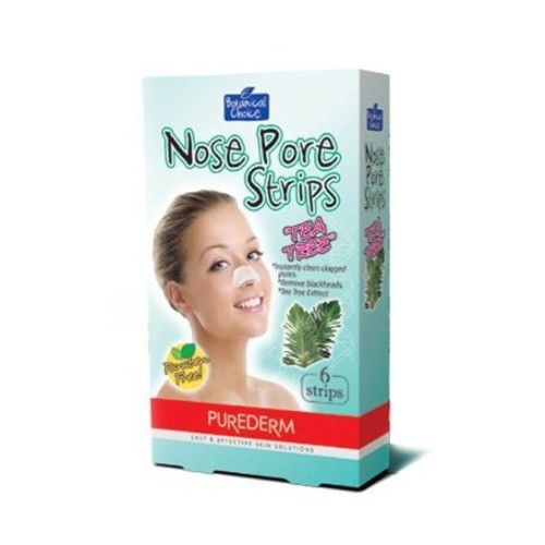 Adwin Purederm Tea Tree Nose Pore Strips 6 pcs