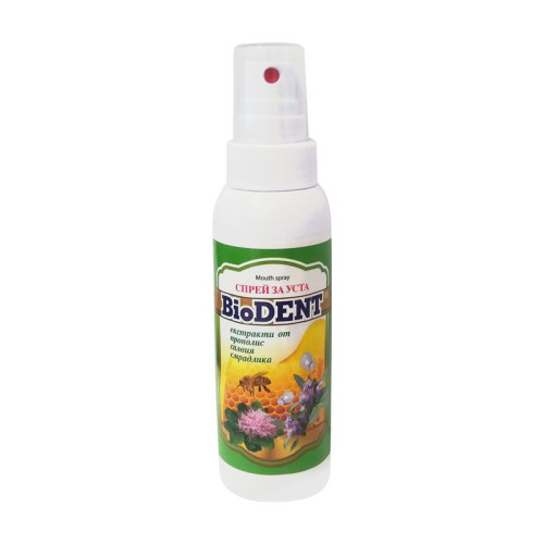 Biodent Refreshing Mouth Spray with Propolis Sage and Marigold Extract 2.71 fl oz (80 ml)