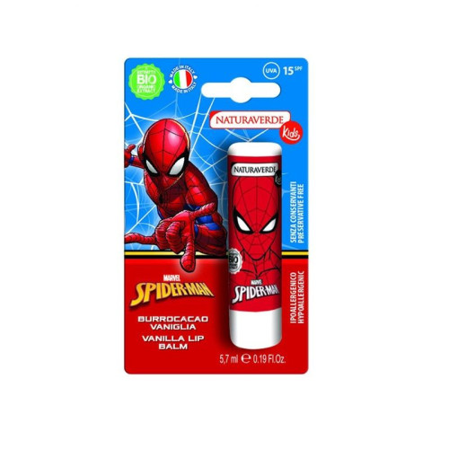 Disney Spiderman Lip Balm with Beeswax SPF 15 0.19 fl oz (5.7 ml)