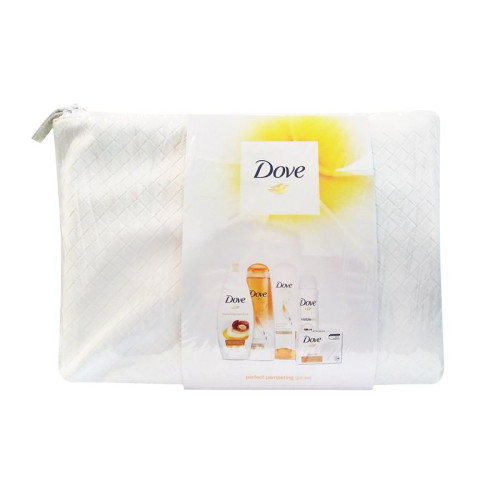 Dove Elegant Beauty Promo Set Shampoo and Conditioner Shower Gel Soap and Deodorant
