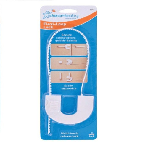Dreambaby Flexible Locking Mechanism for Wardrobe and Cupboard Doors - F113