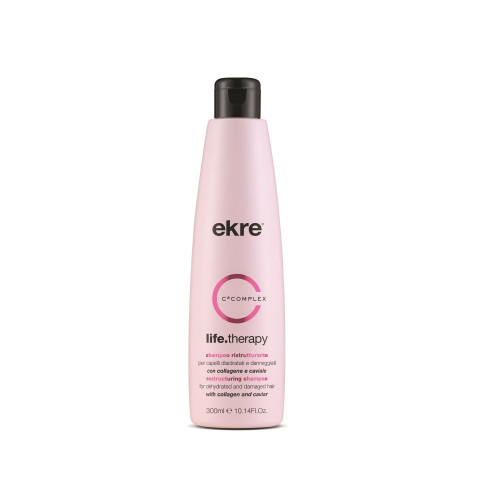 Ekre Life Therapy Restructuring Shampoo for Dry and Damaged Hair 10.14 fl oz (300 ml)