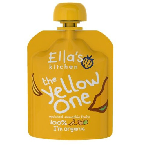 Ellas Kitchen Organic Baby Puree Yellow Fruit Smoothie 3.17 oz (90 g)