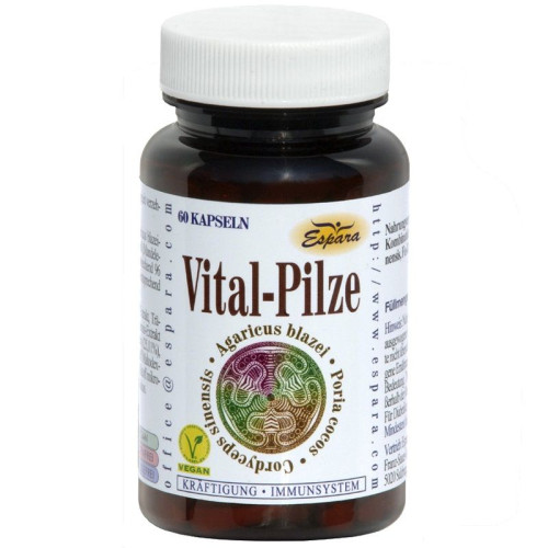 Espara Vital Mushrooms for High Immunity 60 Capsules