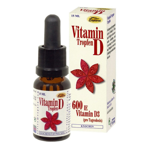 Espara Vitamin D Drops for Healthy Bones 0.51 fl oz (15 ml)