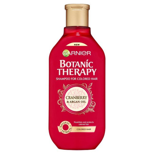 Garnier Botanic Therapy Cranberry Shampoo for Colored Hair with Cranberry and Argan Oil 8.45 fl oz (250 ml)