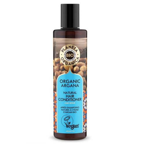 Planeta Organica Argana Hair Repair Conditioner with Organic Argan Oil 9.47 fl oz (280 ml)