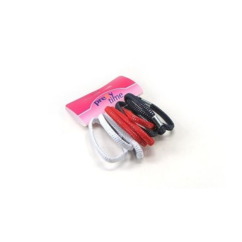 Pretty Time Hair Ties 9 pcs - JEE120106