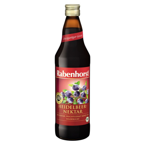 Rabenhorst Organic Wild Blueberry Nectar 25.36 fl oz (750 ml)