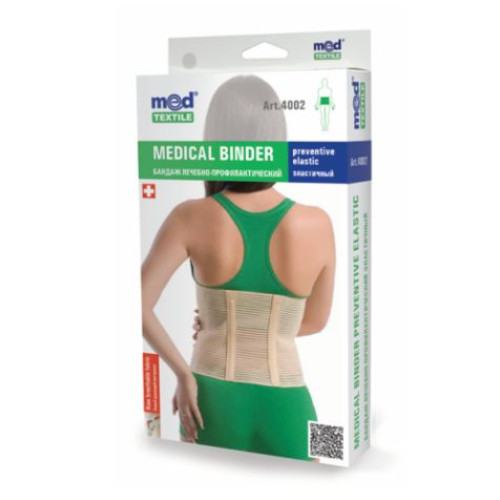 Med Textile Elastic Therapeutic and Prophylactic Corset After Surgery and Childbirth Size M 1 pc