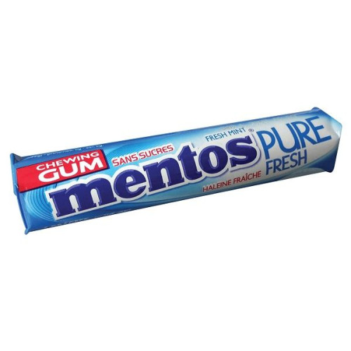 Mentos Pure Fresh Mint Flavor Chewing Gum 8 pcs