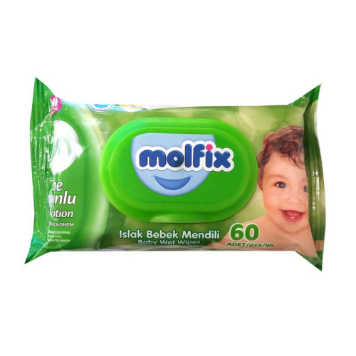Molfix Baby Wipes 60 pcs