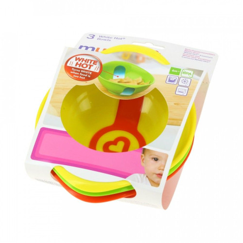 Munchkin Bowls with Temperature Indicator 12100