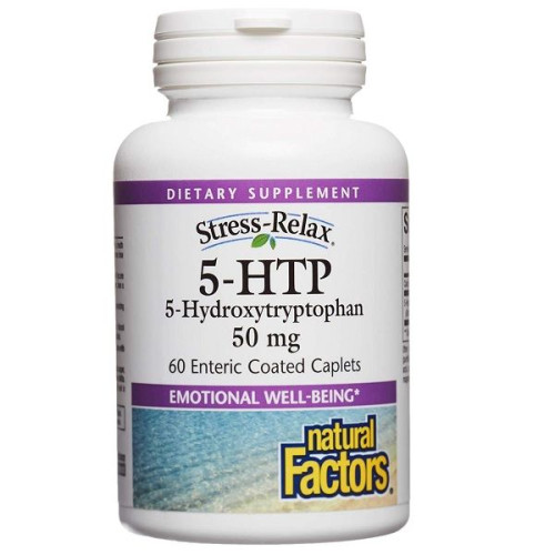 Natural Factors 5-HTP for Depression and Stress Increases Serotonin Levels 60 Capsules