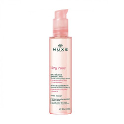 Nuxe Very Rose Gentle Cleansing Oil for Face 5.07 fl oz (150 ml)