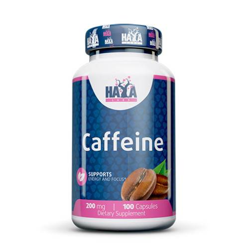 Haya Labs Caffeine 200mg 100 Capsules