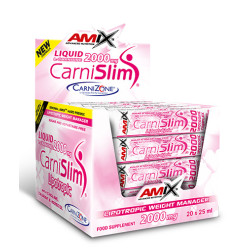 Amix Carnislim Lipotropic Cherry 0.85 fl oz (25 ml) 20 Ampoules