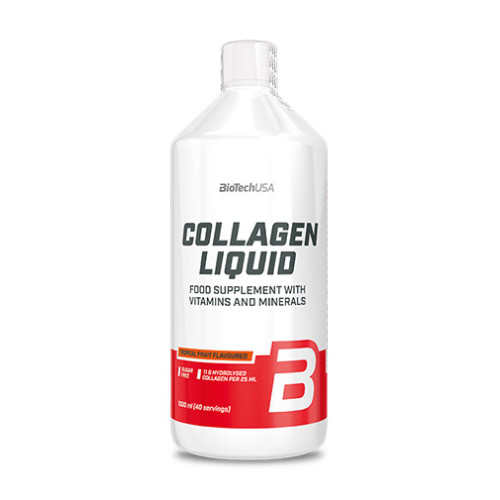 Biotech USA Collagen Liquid Tropical Fruit 33.81 fl oz (1000 ml)