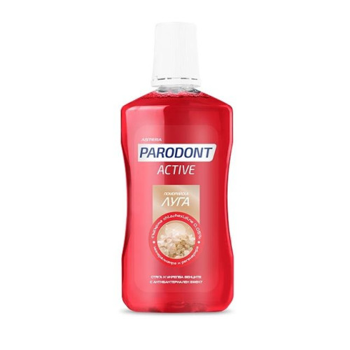 Astera Parodont Active Mouthwash for Gum Strengthening and Protection with Lye 10.14 fl oz (300 ml)