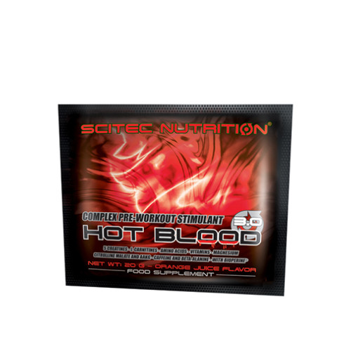 Scitec Nutrition Hot Blood 3.0 Sachets Guarana 0.71 oz (20 g)