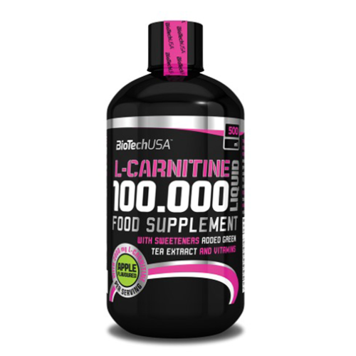 Biotech USA L-Carnitine 100.000 Liquid Cherry 16.91 fl oz (500 ml)