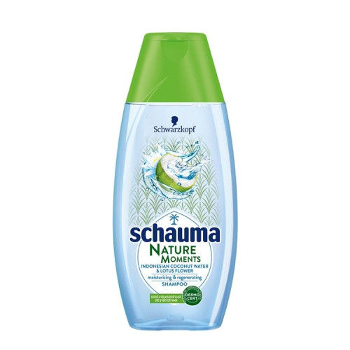Schauma Nature Moments Revitalizing Shampoo for Hair Coconut Water 13.53 fl oz (400 ml)