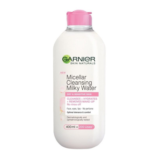 Garnier Hydrating Micellar Cleansing Milk for Sensitive Skin 13.53 fl oz (400 ml)
