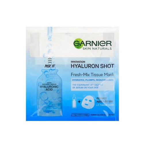 Garnier Hyaluron Shot Paper Face Mask with Hyaluronic Acid 1 pc