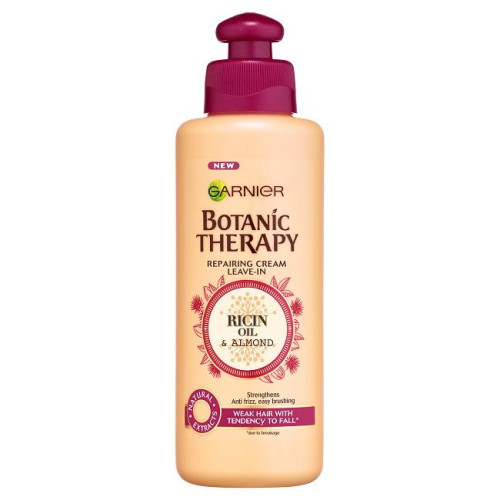 Garnier Botanic Therapy Oil and Almond Repairing Cream Castor and Almond Oils 6.76 fl oz (200 ml)