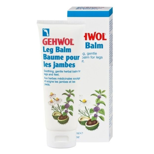 Gehwol Foot and Sole Balm with Wild Chestnut and Chamomile Extract 4.23 fl oz (125 ml)