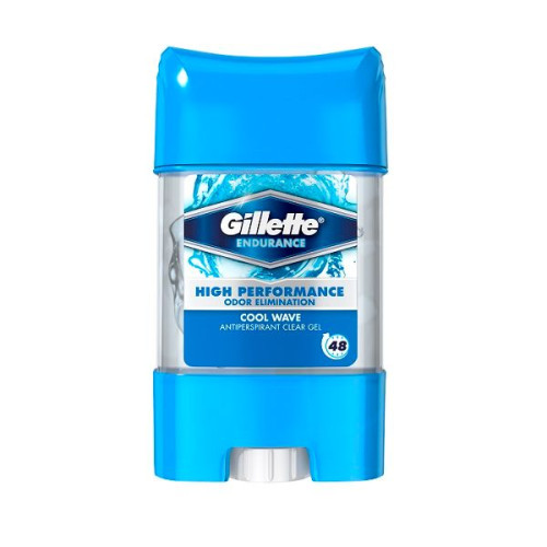 Gillette Endurance Cool Wave Anti-Perspirant Gel for Men 2.37 fl oz (70 ml)