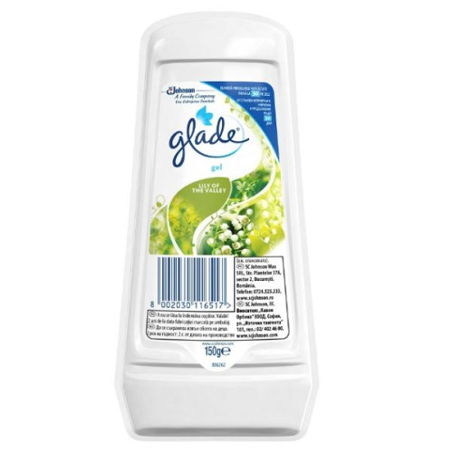 Glade Gel Lily of the Valley Room Freshener with Lily of the Valley Scent 1 1.76 oz (50 g)