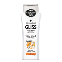 Gliss Total Repair Repairing Shampoo for Dry and Damaged Hair 8.45 fl oz (250 ml)