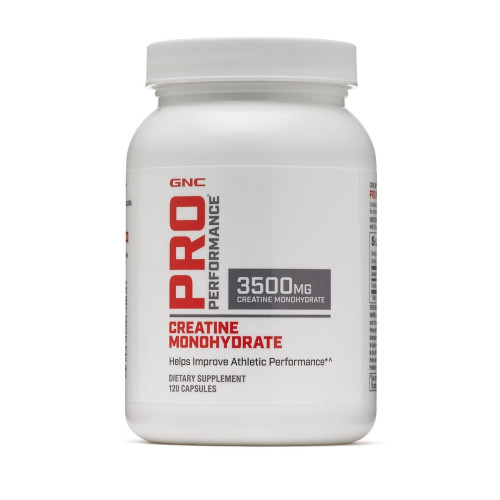 GNC Creatine Monohydrate Strength and Endurance 700 mg 120 Capsules