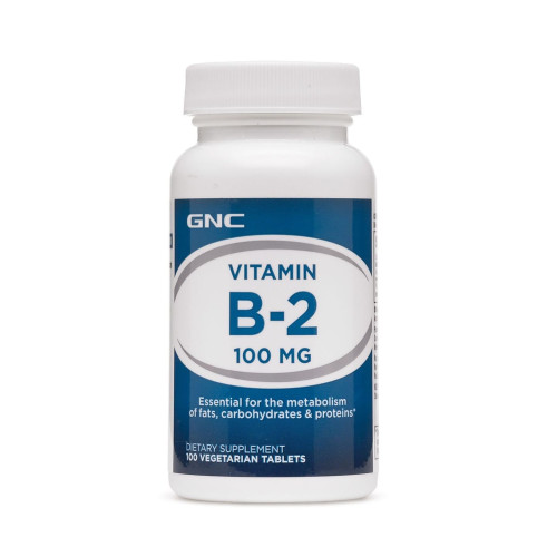 GNC Vitamin B2 100 mg 100pcs