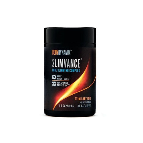 Bodydynamix Slimvance Stimulant Free Formula for Active Metabolism and Weight Reduction 60 Capsules
