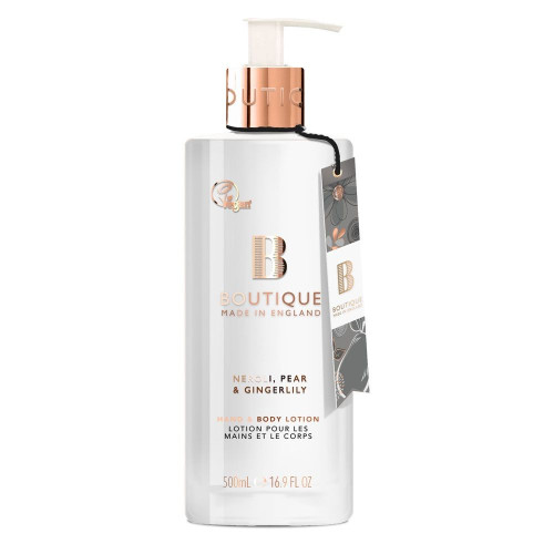 Boutique Body Lotion with Neroli Pear and Hedychium Fragrance 16.91 fl oz (500 ml)