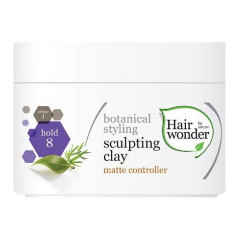 Hairwonder Botanical Styling Modeling Clay for Hair with a Matte Finish 3.38 fl oz (100 ml)