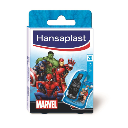 Hansaplast Avengers Children's Plasters for Protecting Small Wounds 20 pcs