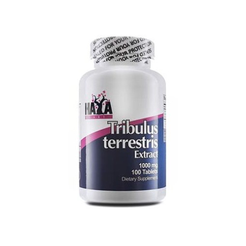 Haya Labs Tribulus Terrestris Extract 1000 mg for Libido Stimulation 100 Tablets