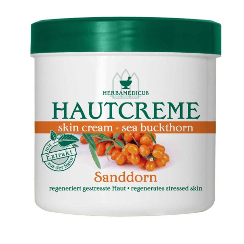 Herbamedicus Cream with Sea Buckthorn for Damaged Skin 8.45 fl oz (250 ml)