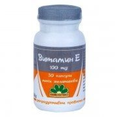 Niksen Vitamin E for Cardiovascular Diseases and Reproductive Problems 100 mg 30 Capsules